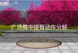 广场舞中提臀动作分解