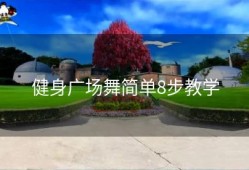 健身广场舞简单8步教学