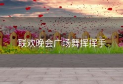 联欢晚会广场舞挥挥手