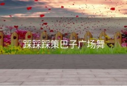 踩踩踩策巴子广场舞
