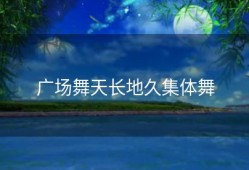 广场舞天长地久集体舞