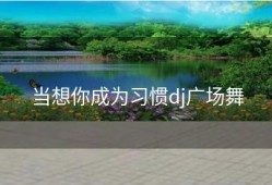 当想你成为习惯dj广场舞