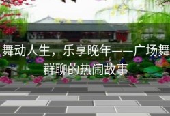 舞动人生，乐享晚年——广场舞群聊的热闹故事