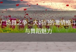 广场舞之争：大妈们的激情格斗与舞蹈魅力