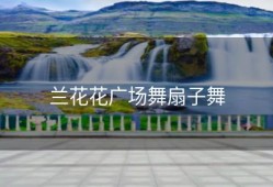 兰花花广场舞扇子舞