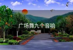 广场舞九个音响