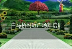 白马桥附近广场舞培训