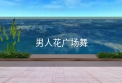 男人花广场舞