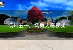 扬州五一广场舞大赛视频