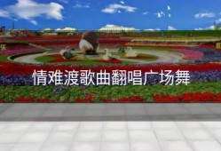 情难渡歌曲翻唱广场舞