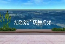 胡歌跳广场舞视频