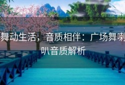 舞动生活，音质相伴：广场舞喇叭音质解析