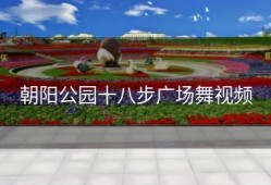 朝阳公园十八步广场舞视频