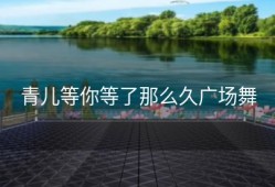 青儿等你等了那么久广场舞