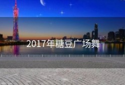 2017年糖豆广场舞