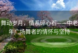 舞动岁月，情系碎心石——中老年广场舞者的情怀与坚持