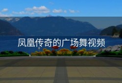 凤凰传奇的广场舞视频