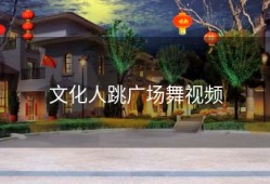 文化人跳广场舞视频