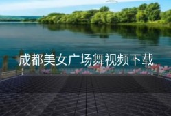 成都美女广场舞视频下载