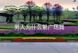 男人为什么累广场舞