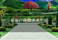 新年广场舞虎虎生威