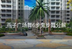 燕子广场舞6步鬼步舞分解