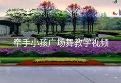 牵手小孩广场舞教学视频