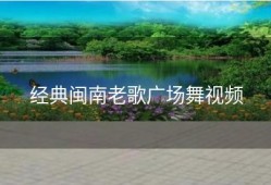 经典闽南老歌广场舞视频