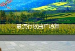最流行歌曲广场舞