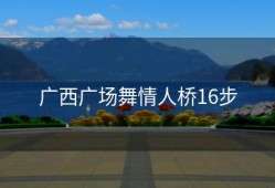 广西广场舞情人桥16步