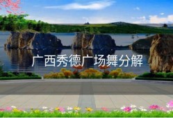 广西秀德广场舞分解