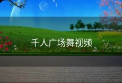 千人广场舞视频