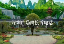 深圳广场舞投诉电话