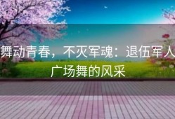 舞动青春，不灭军魂：退伍军人广场舞的风采