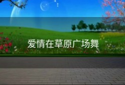爱情在草原广场舞