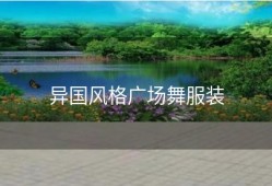 异国风格广场舞服装