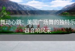 舞动心跳：美国广场舞的独特乐器音响风采