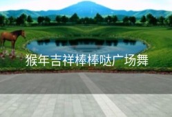 猴年吉祥棒棒哒广场舞