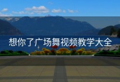 想你了广场舞视频教学大全