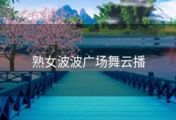 熟女波波广场舞云播