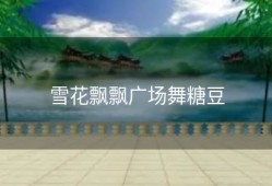 雪花飘飘广场舞糖豆