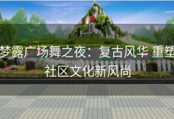 梦露广场舞之夜：复古风华 重塑社区文化新风尚