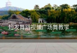 短发舞蹈视频广场舞教学