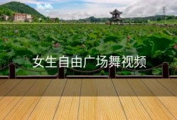 女生自由广场舞视频