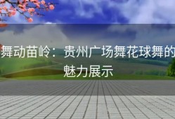 舞动苗岭：贵州广场舞花球舞的魅力展示