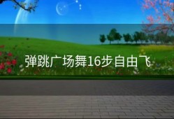 弹跳广场舞16步自由飞