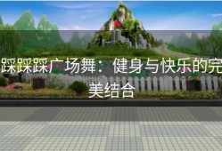 踩踩踩广场舞：健身与快乐的完美结合