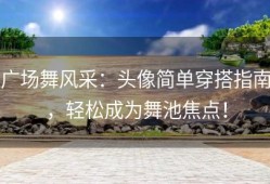 广场舞风采：头像简单穿搭指南，轻松成为舞池焦点！