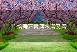 广场舞万泉河水清又青