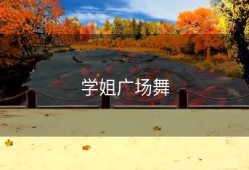 学姐广场舞